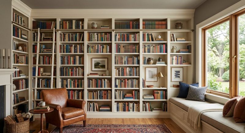 Bookshelves Installation in Raleigh, NC