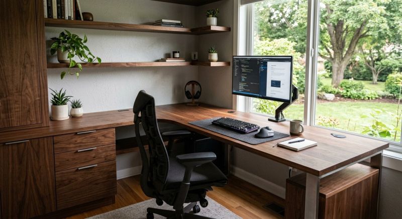 Built In Desk Installation in Charlotte, NC