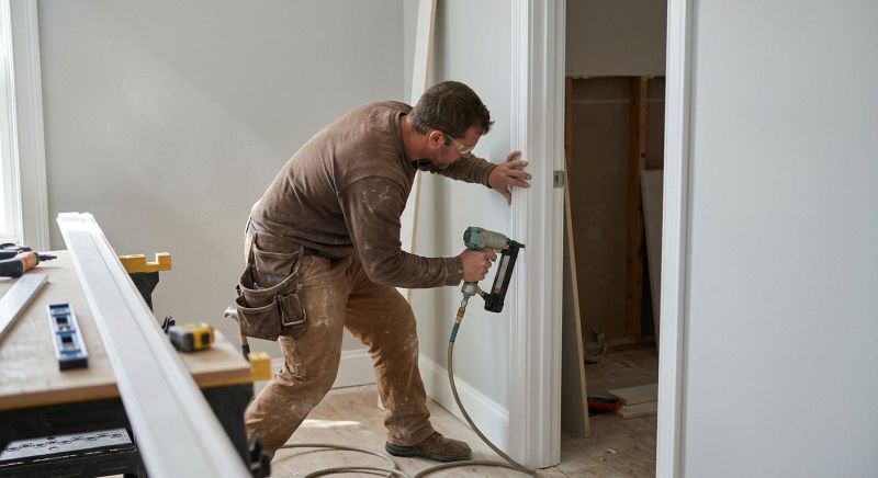 Custom Wood Trim Installation in Kansas City, KS