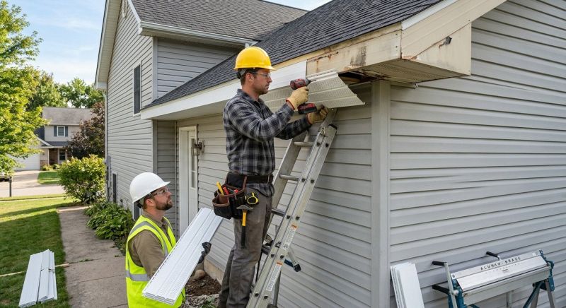 Eaves Installation in Alpharetta, GA
