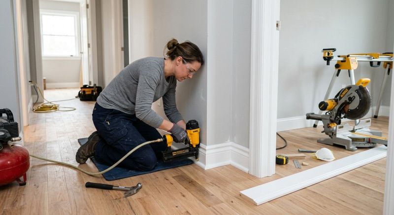 Floor Trim Installation in Wilmington, NC