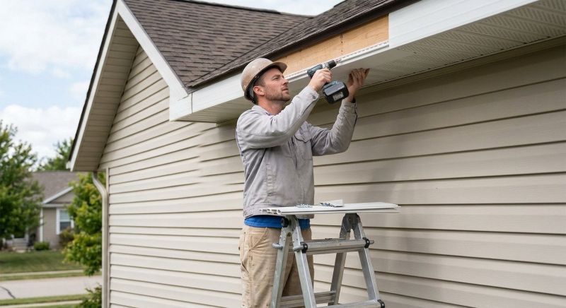 Gable Vent Installation in Conroe, TX