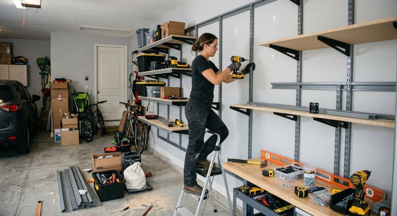 Garage Shelves Installation in Raleigh, NC