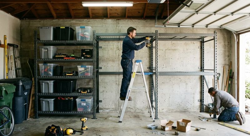 Garage Tool Rack Installation in Prince Georges County, MD
