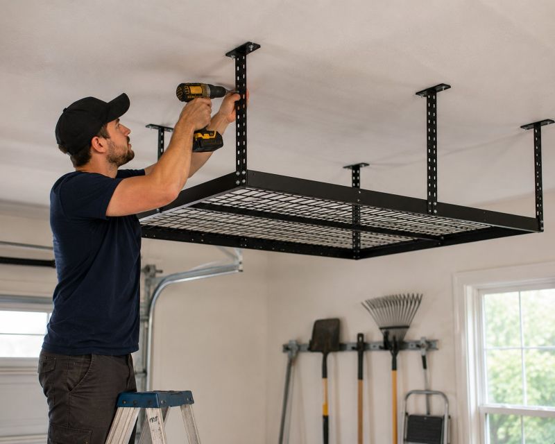 Garage Tool Rack Installation in Fairfax County, VA