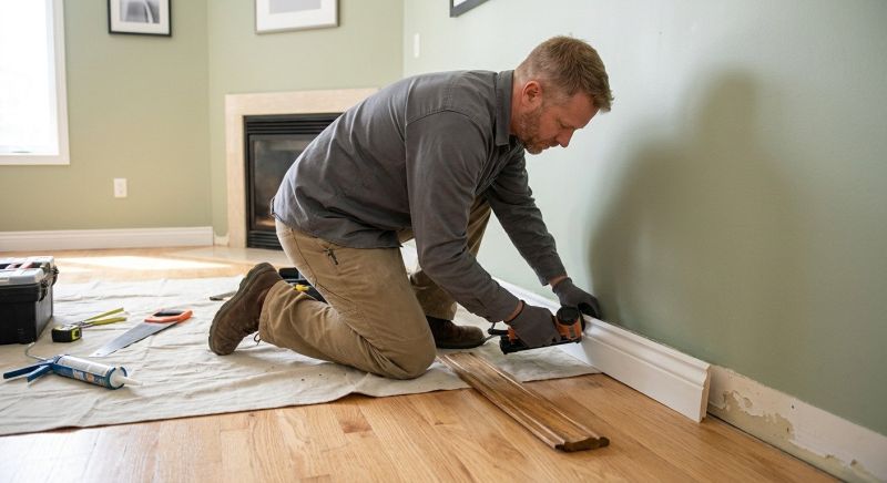 House Molding Installation in Wilmington, NC
