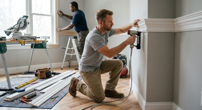 Interior Trim Replacement in Kansas City, KS