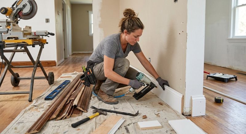 Kitchen Molding Installation in Kansas City, KS