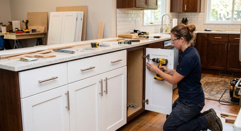 Oak Cabinet Remodeling in Dayton, OH