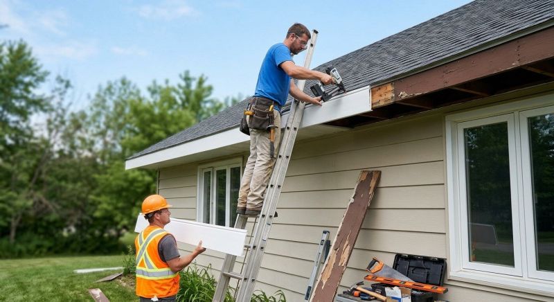 Roof Fascia Installation in Kansas City, KS