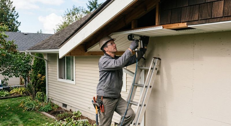 Soffit Replacement in Conroe, TX