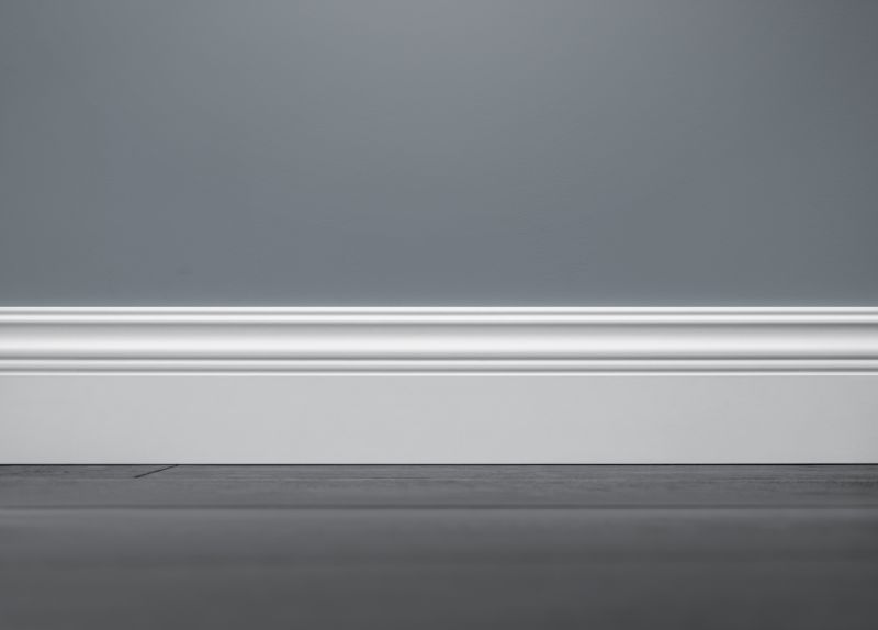 Adds a polished, finished look to walls, doors, and windows
